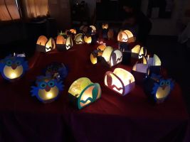 Eulen und Regenwürmer